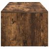 vidaXL Coffee Table Smoked Oak 101.5 x 50 x 37 cm Engineered Wood