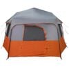 vidaXL Instant Tent ALTA Grey and Orange 458 x 458 x 230 cm Steel