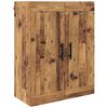 vidaXL Highboard Old Wood 69.5 x 34 x 180 cm Engineered Wood