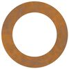 vidaXL suitable for Flat Tree Ring Brown Ø60 / 90 cm Weathering steel