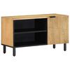 vidaXL TV Cabinet Brown 80x31,5x46 cm Solid Wood Mango