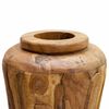 vidaXL Decoration Vase 40x80 cm Solid Teak Wood