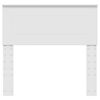 vidaXL Headboard with Headboard White 80 cm Engineered wood