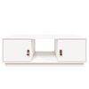 vidaXL Coffee Table White 100x50x35 cm Solid Wood Pine