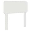 vidaXL Headboard White Engineered wood