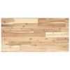 vidaXL Floating Shelf 60x40x2 cm Untreated Solid Wood Acacia