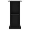 vidaXL Aquarium Stand Black 75x36x72.5 cm Engineered Wood
