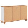 vidaXL Sideboard with Drawer ASKIM 133.5 x 40 x 79 cm Solid pine wood