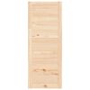 vidaXL Barn Door 80x1.8x204.5 cm Solid Wood Pine