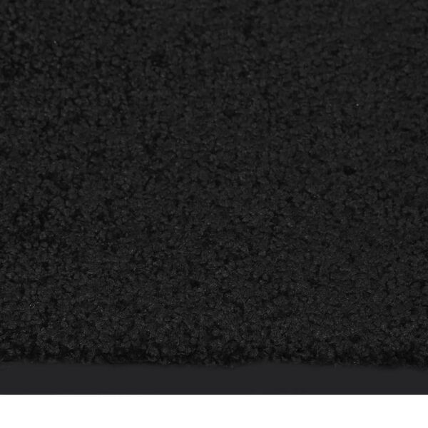 vidaXL Doormat Black 40x60 cm
