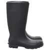 vidaXL Rain Boots Black Size 44 PVC