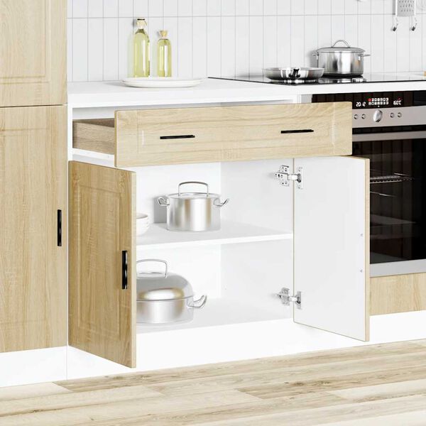 vidaXL Kitchen Base Cabinet&nbsp;Porto Sonoma Oak Engineered Wood