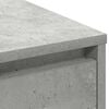 vidaXL LED Sideboard Concrete Grey 71 x 34.5 x 75 cm Engineered Wood