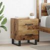 vidaXL Bedside Cabinet Old Wood 40 x 35 x 47.5 cm Engineered Wood