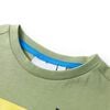 Kids' T-shirt with Short Sleeves Light Khaki 104