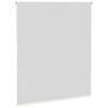 vidaXL Roller Blind Blackout Off White 140x130 cm Fabric Width 136.6 cm Polyester