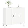 vidaXL Sideboard White 90x34x80 cm Engineered Wood