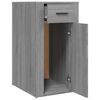 vidaXL Desk Cabinet Grey Sonoma 40x49x75 cm Engineered Wood