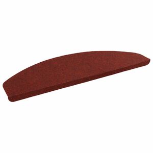 vidaXL Self-adhesive Stair Mats 15 pcs 80 x 28 x 3.5 cm Red