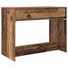 vidaXL Desk with Drawer Old Wood 100 x 50 x 78 cm Engineered Wood