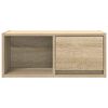 vidaXL TV Cabinets 2 pcs Sonoma Oak 60x31x25.5 cm Engineered Wood