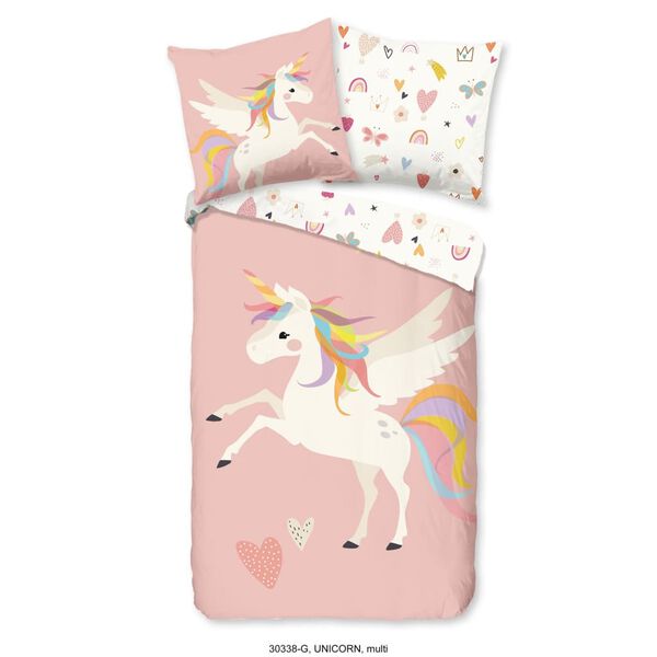 Good Morning Kids Duvet Cover Unicorn 135x200 cm