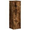 vidaXL Plant Stand 2pcs Smoked Oak 25x25x80 cm Engineered Wood