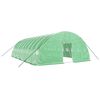 vidaXL Greenhouse with Steel Frame Green 60 m&sup2; 10x6x2.85 m