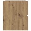vidaXL Sink Cabinet Artisian Oak 90x38.5x45 cm Engineered Wood