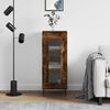vidaXL Sideboard Smoked Oak 34.5x34x90 cm Engineered Wood