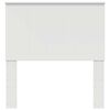 vidaXL Headboard with Headboard White 90 cm Engineered wood
