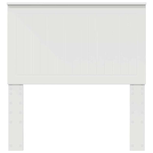 vidaXL Headboard with Headboard White 90 cm Engineered wood