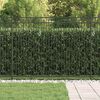 vidaXL Spike Fence Black 200 x 200 cm Powder-Coated Steel