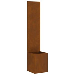 vidaXL Garden Privacy Screen Rusty 32 x 150 cm Weathering steel