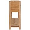vidaXL Sideboard 140x30x75 cm Solid Teak Wood