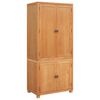 vidaXL Storage Furniture Set with Storage 2 pcs Brown 80 x 50 x 180 cm