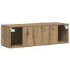 vidaXL Wall Mounted TV Cabinet Artisan Oak 80x30x30 cm Engineered Wood