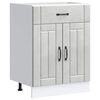 vidaXL Kitchen Base Cabinet "Lucca" Concrete Grey Engineered Wood