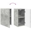 vidaXL TV Cabinet Set 4 pcs Concrete Grey Engineered Wood