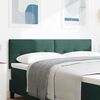 vidaXL Headboard with Headboard Dark Green 160 cm Faux Leather