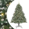 vidaXL Artificial Christmas Tree with Stand Green 140 x 140 x 210 cm