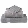 vidaXL Premium Bath Towels "SOLUND" 10 pcs Grey 100x150 cm 600 gsm