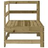 vidaXL Garden Corner Sofa Impregnated Wood Pine