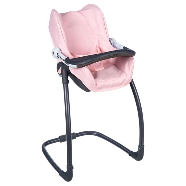 Smoby 3-in-1 Car Seat and Chair for Dolls Maxi-Cosi Light Pink