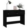 vidaXL Console Table Black 100x39x75 cm Engineered Wood