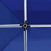 vidaXL Professional Folding Party Tent with Walls Aluminium 4.5x3 m Blue