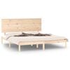 vidaXL Bed Frame without Mattress 200x200 cm Solid Wood Pine