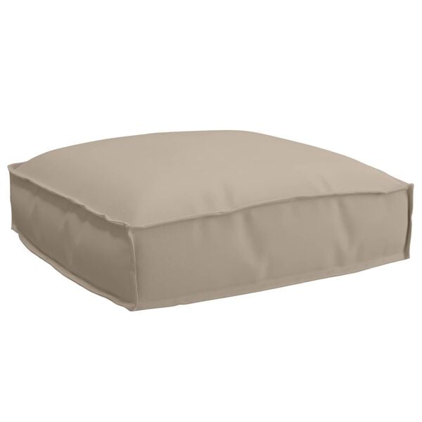vidaXL Cushion Taupe 50 x 50 x 12 cm Oxford Fabric