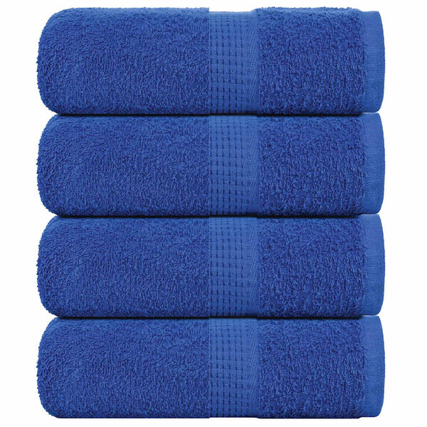 vidaXL Wash Towels "FROGN" 4 pcs Blue 30x30 cm 360 gsm