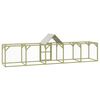 vidaXL Chicken Coop 500x100x150 cm Impregnated Solid Wood Pine